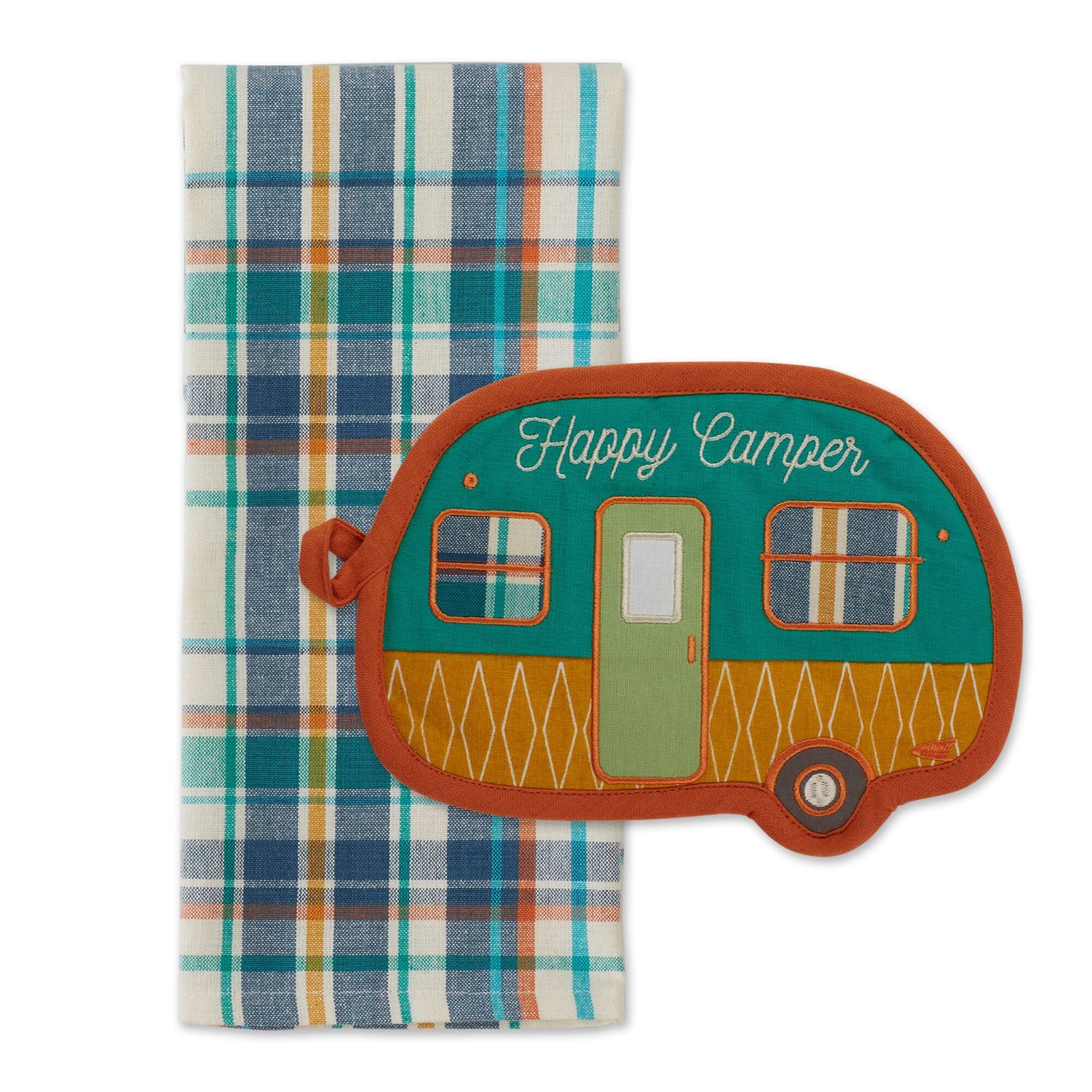 DII® Happy Camper Potholder Set